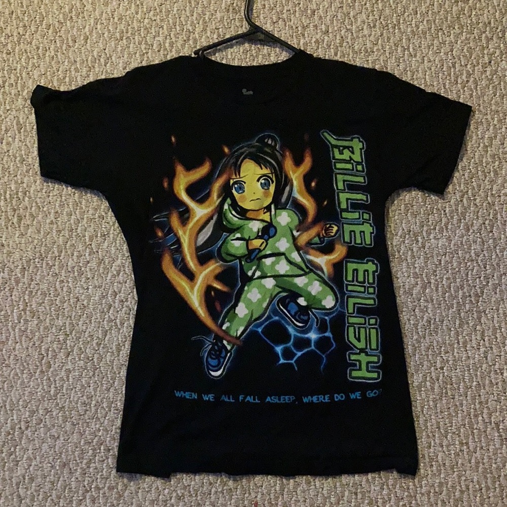 Billie eillish merch shirt